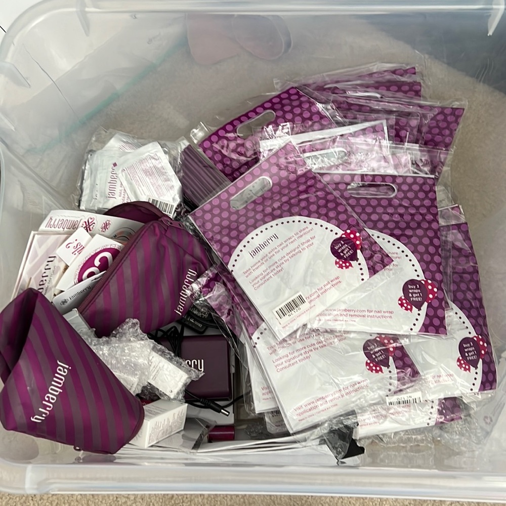 Jamberry mega swag + stash